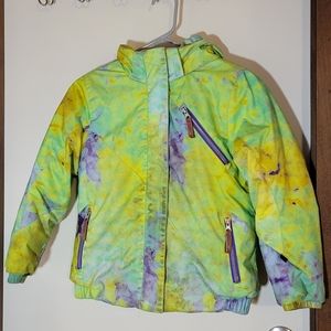 Size 7 Spyder bitsy ski jacket snowboard jacket